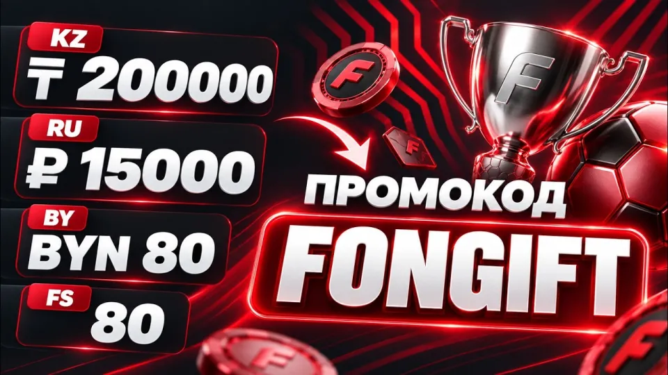 FONBET промокод FONGIFT: рабочий бонус ФОНБЕТ для RU, BY и KZ — как активировать и получить бонус БК